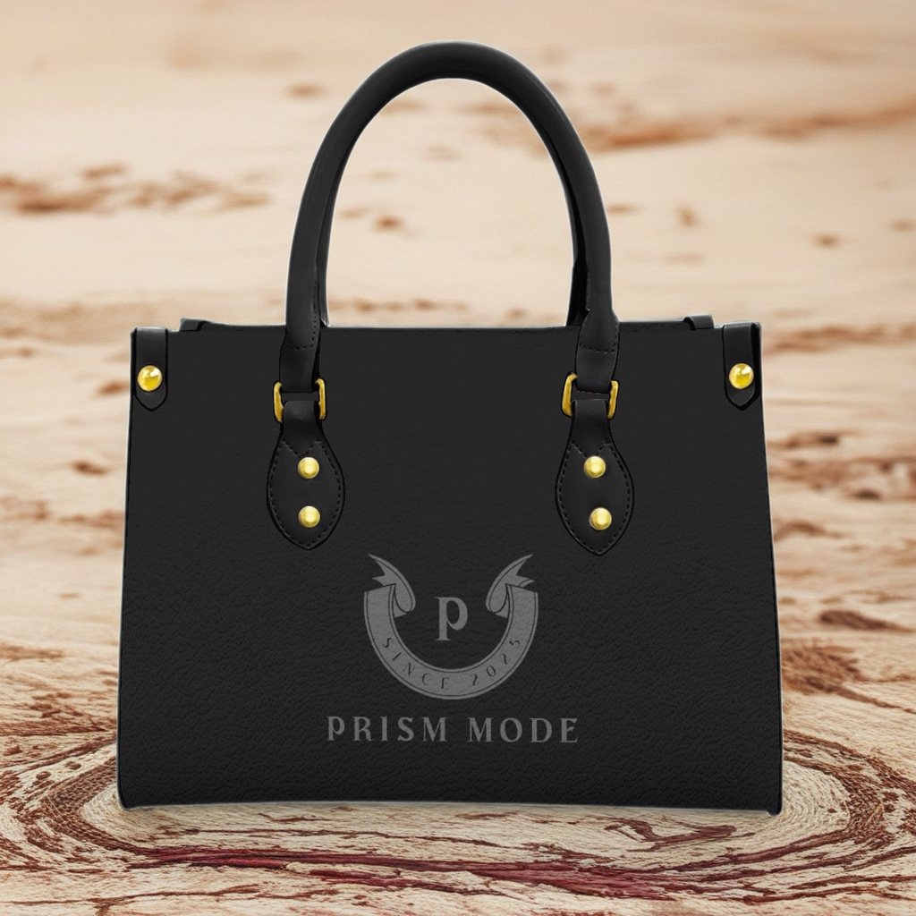 Women's Tote Bag With Black Handle