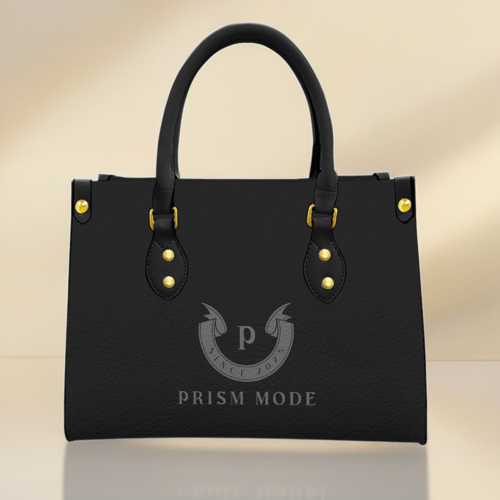 Women's Tote Bag With Black Handle