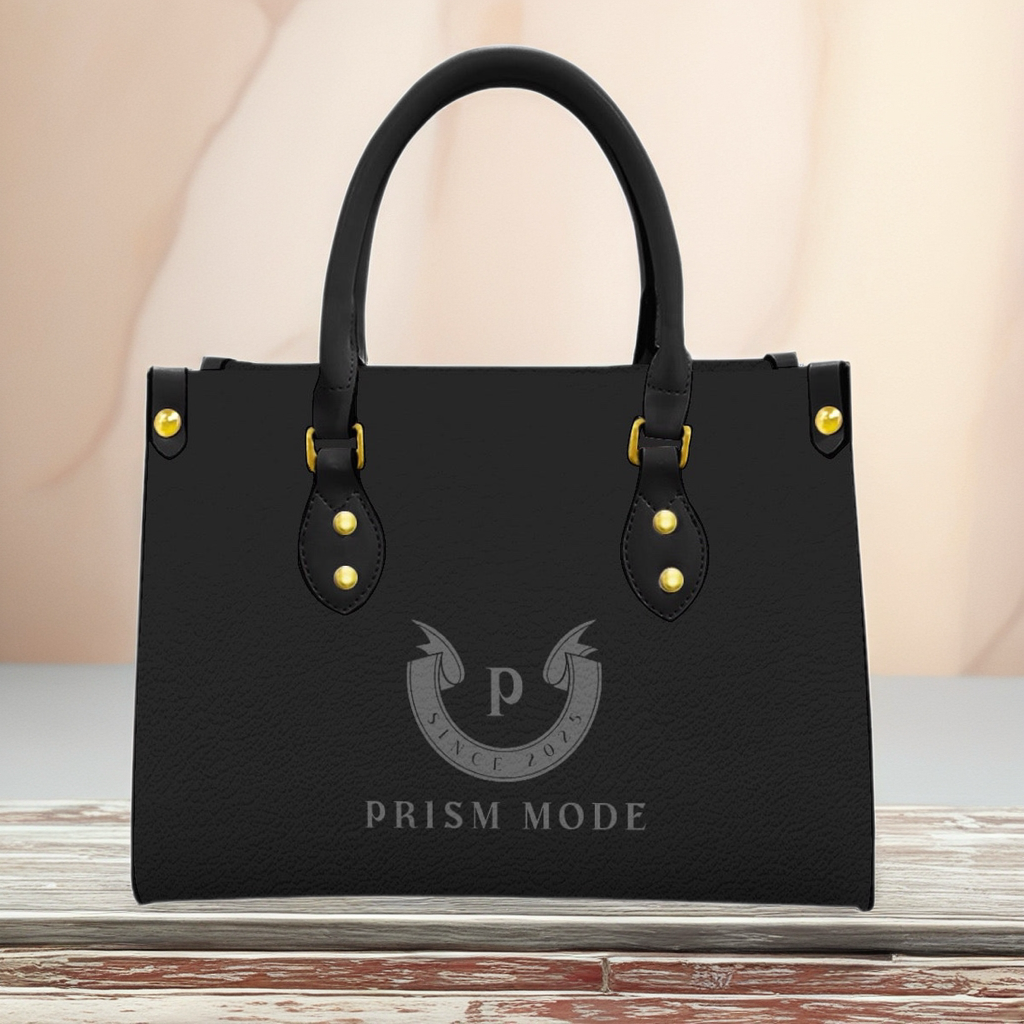 Women's Tote Bag With Black Handle